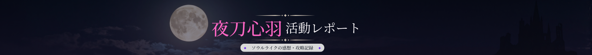 夜刀心羽活動レポート